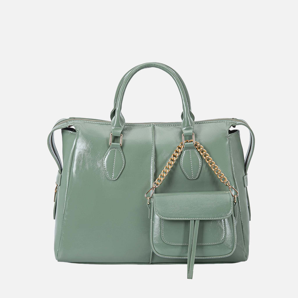 Yareli Tote Bag  with Mini Bag- 2-piece set by MKF Collection by Mia K.