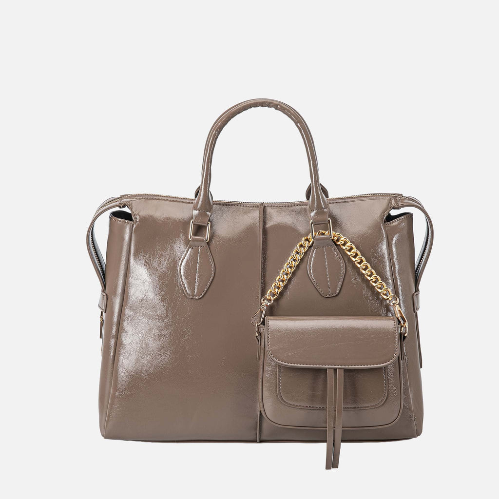 Yareli Tote Bag  with Mini Bag- 2-piece set by MKF Collection by Mia K.