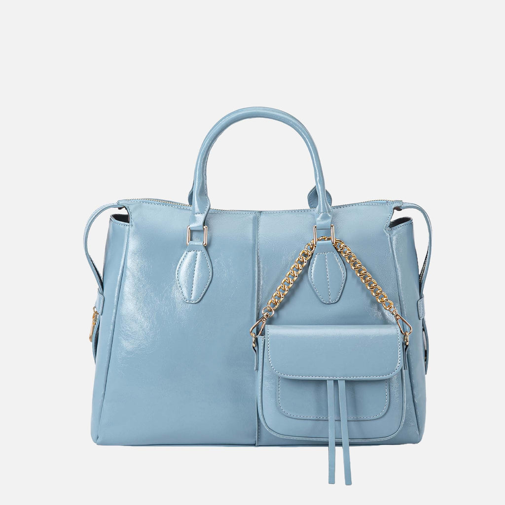 Yareli Tote Bag  with Mini Bag- 2-piece set by MKF Collection by Mia K.