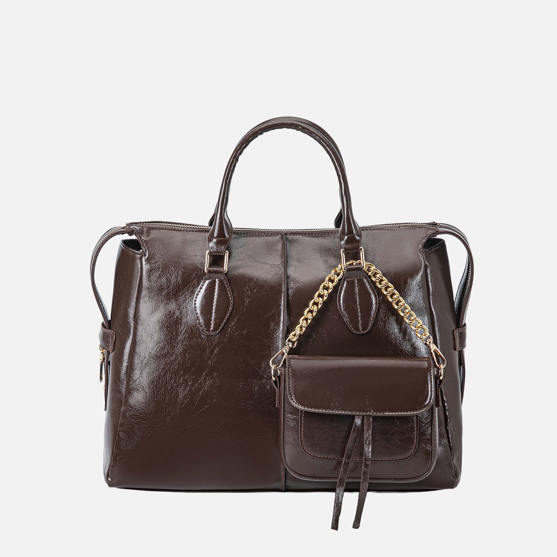 Yareli Tote Bag  with Mini Bag- 2-piece set by MKF Collection by Mia K.