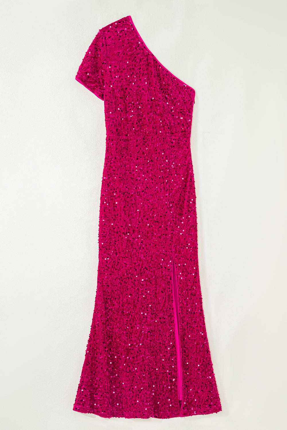 Meadow High Bodycon Sequin Gown by Threaded Pear
