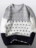 Men's V-Neck Long Sleeve Sweater