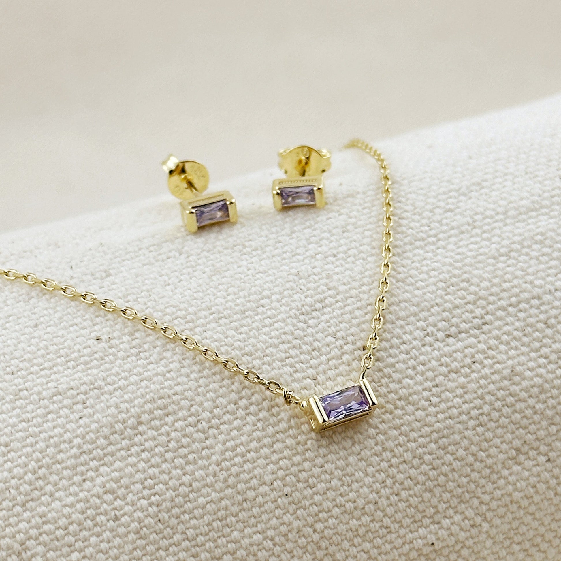 18k Gold Filled Celebration Birthstone Sets by GoldFi
