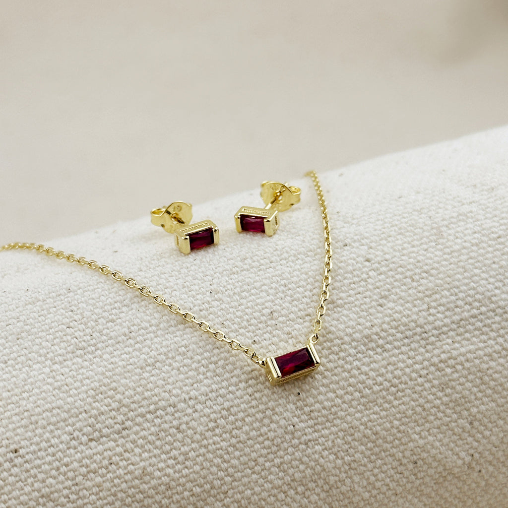 18k Gold Filled Celebration Birthstone Sets by GoldFi