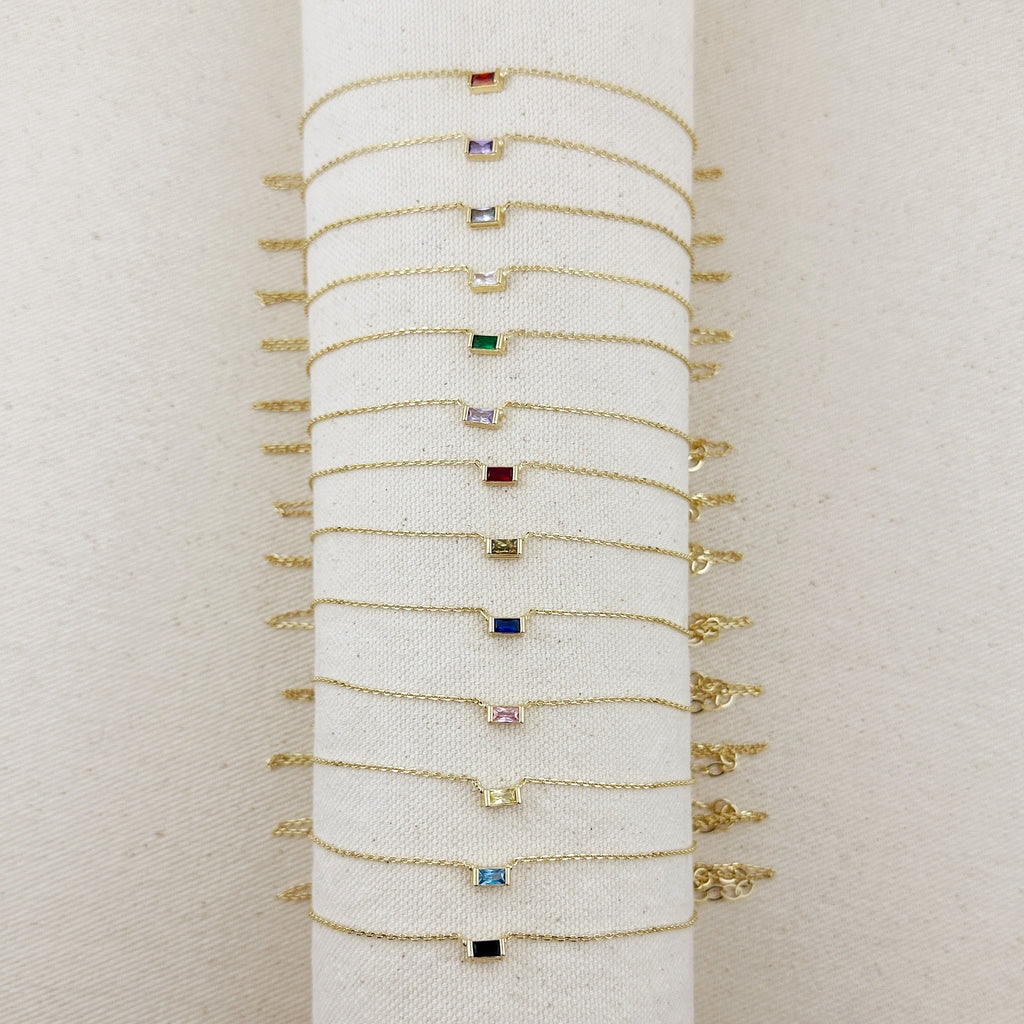 18k Gold Filled Celebration Birthstone Sets by GoldFi