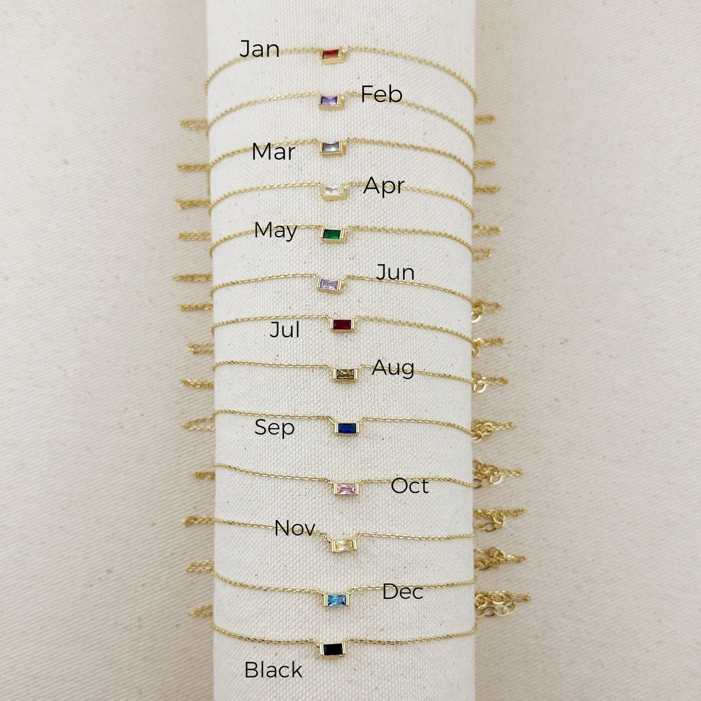 18k Gold Filled Celebration Birthstone Sets by GoldFi