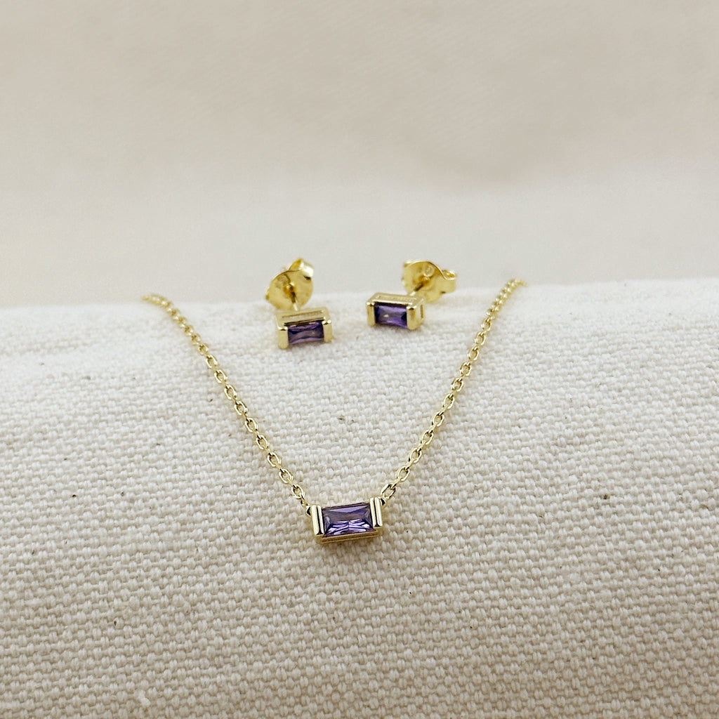 18k Gold Filled Celebration Birthstone Sets by GoldFi