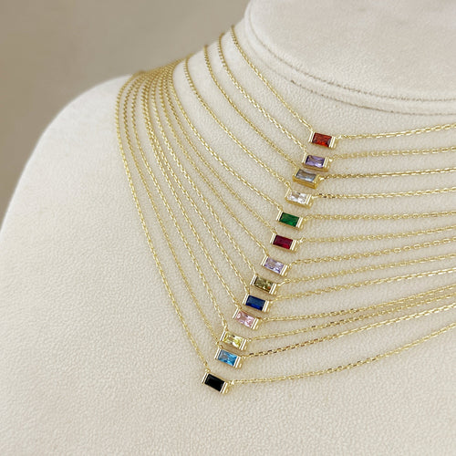18k Gold Filled Celebration Birthstone Sets by GoldFi