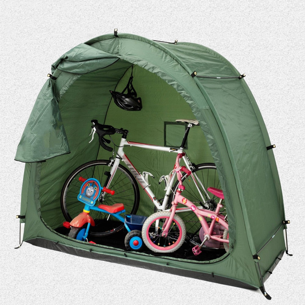 "510_Athletics" MTB/Road/Hybrid/BMX bicycle weather resistant folding portable garage by 510_Athletics LLC