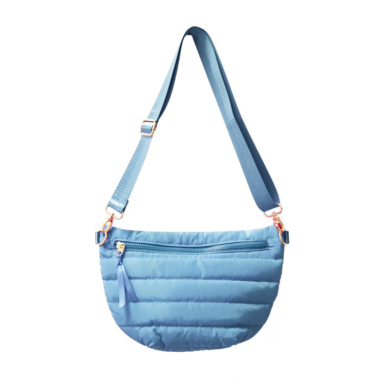 The Blake | Crescent Puffer Sling Bag | 14 Colors by Babs+Birdie