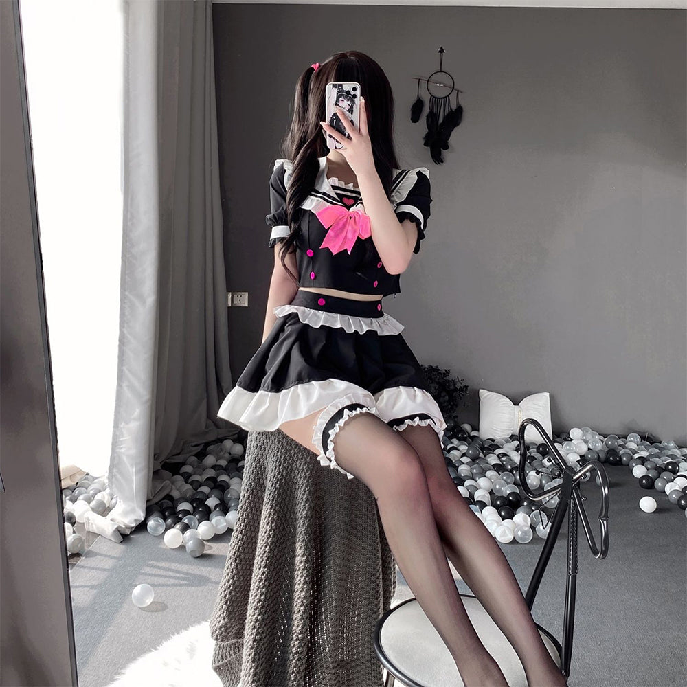 Lolita Maid Cosplay Costume Set by Amorino