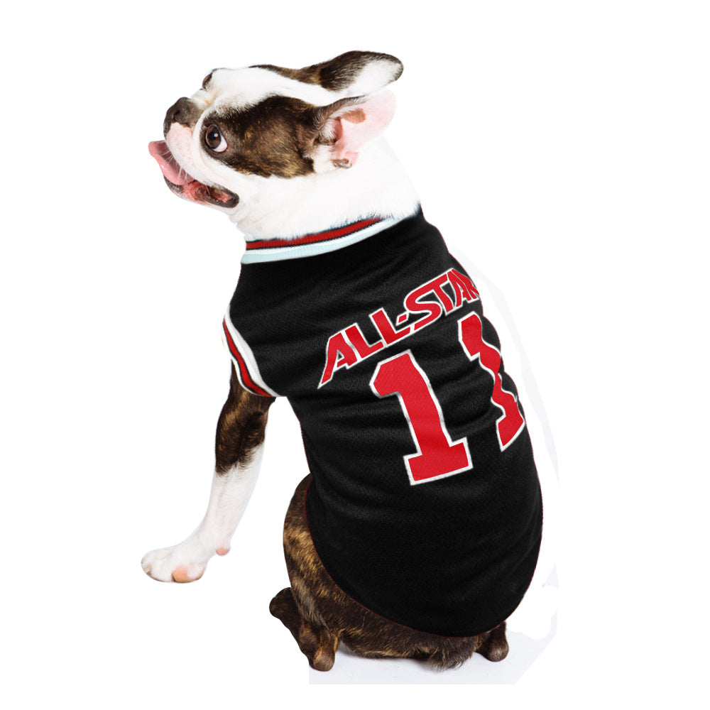 All-Star Number 11 Pet Jersey by Furr Baby Gifts