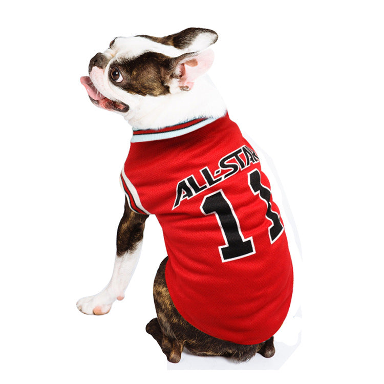 All-Star Number 11 Pet Jersey by Furr Baby Gifts