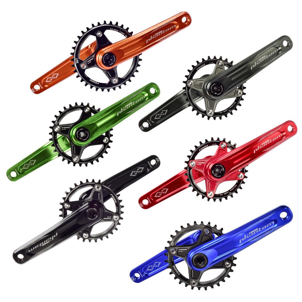 "510_Athletics" MTB/ Gravel Bicycle Cranks 104bcd To GXP Aluminum Alloy CNC by 510_Athletics LLC