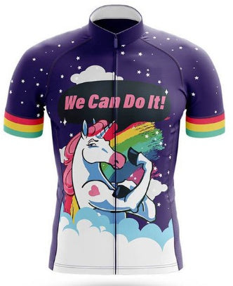 Short-Sleeved Bib Cycling Clothes Suit Bicycle Men And Women Moisture Wicking Outdoor Clothes by 510_Athletics LLC