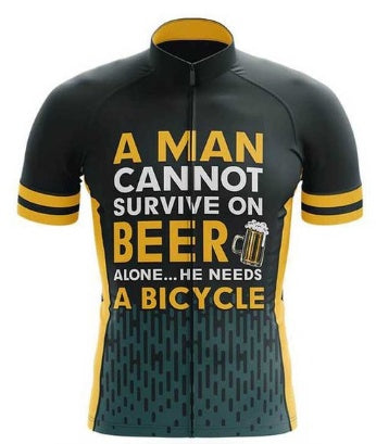 Short-Sleeved Bib Cycling Clothes Suit Bicycle Men And Women Moisture Wicking Outdoor Clothes by 510_Athletics LLC
