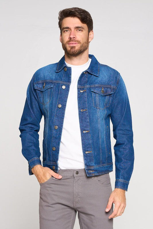 Men's Denim Jacket by BlakWardrob