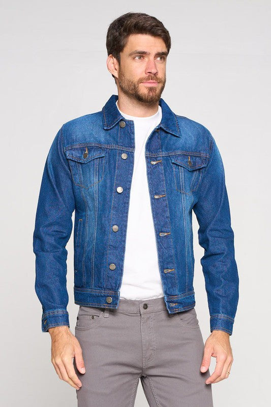 Men's Denim Jacket by BlakWardrob