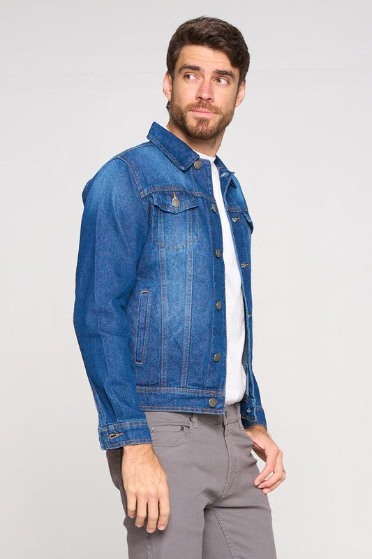 Men's Denim Jacket by BlakWardrob