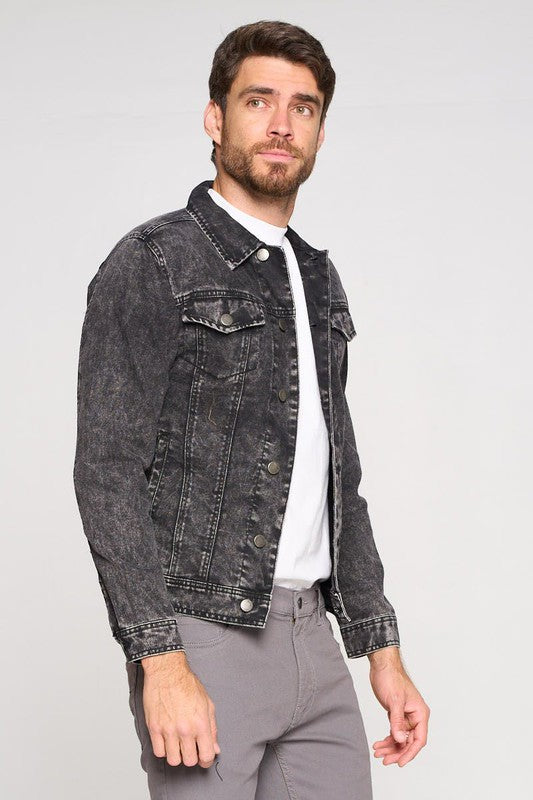 Men's Denim Jacket by BlakWardrob
