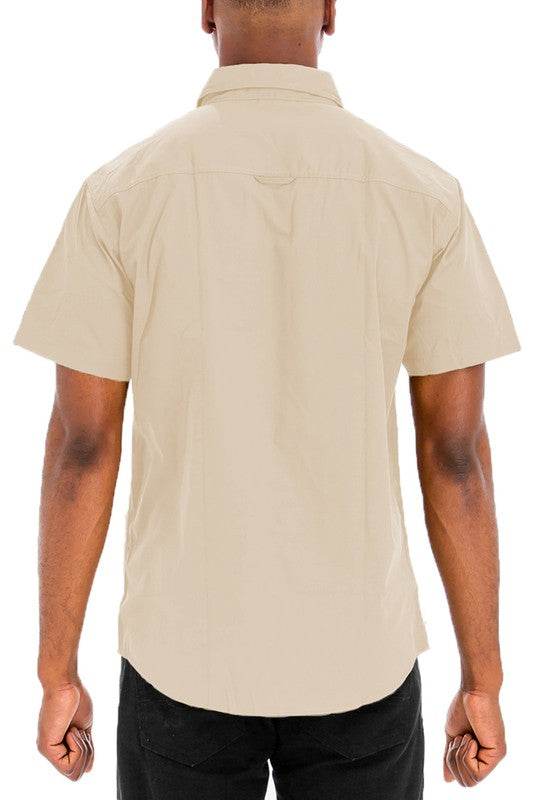Weiv Two Chest Pocket Button Down Shirt - Shop Style & More | Fresh Looks, Everyday Deals & Free Shipping