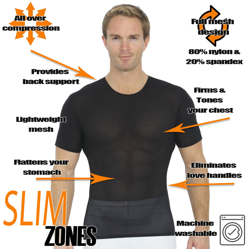 Insta Slim Compression Crew Neck