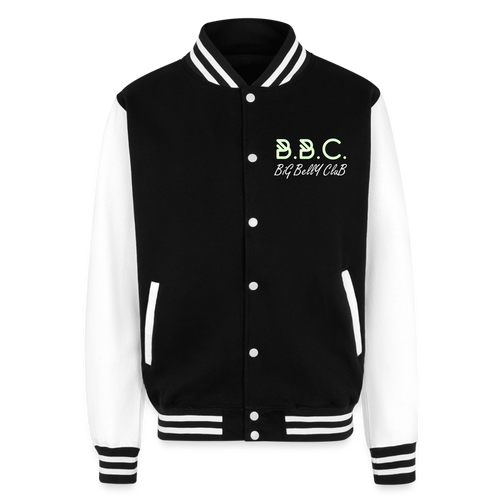 "510_Athletics" BBC Heavyweight Letterman Jacket - black/white