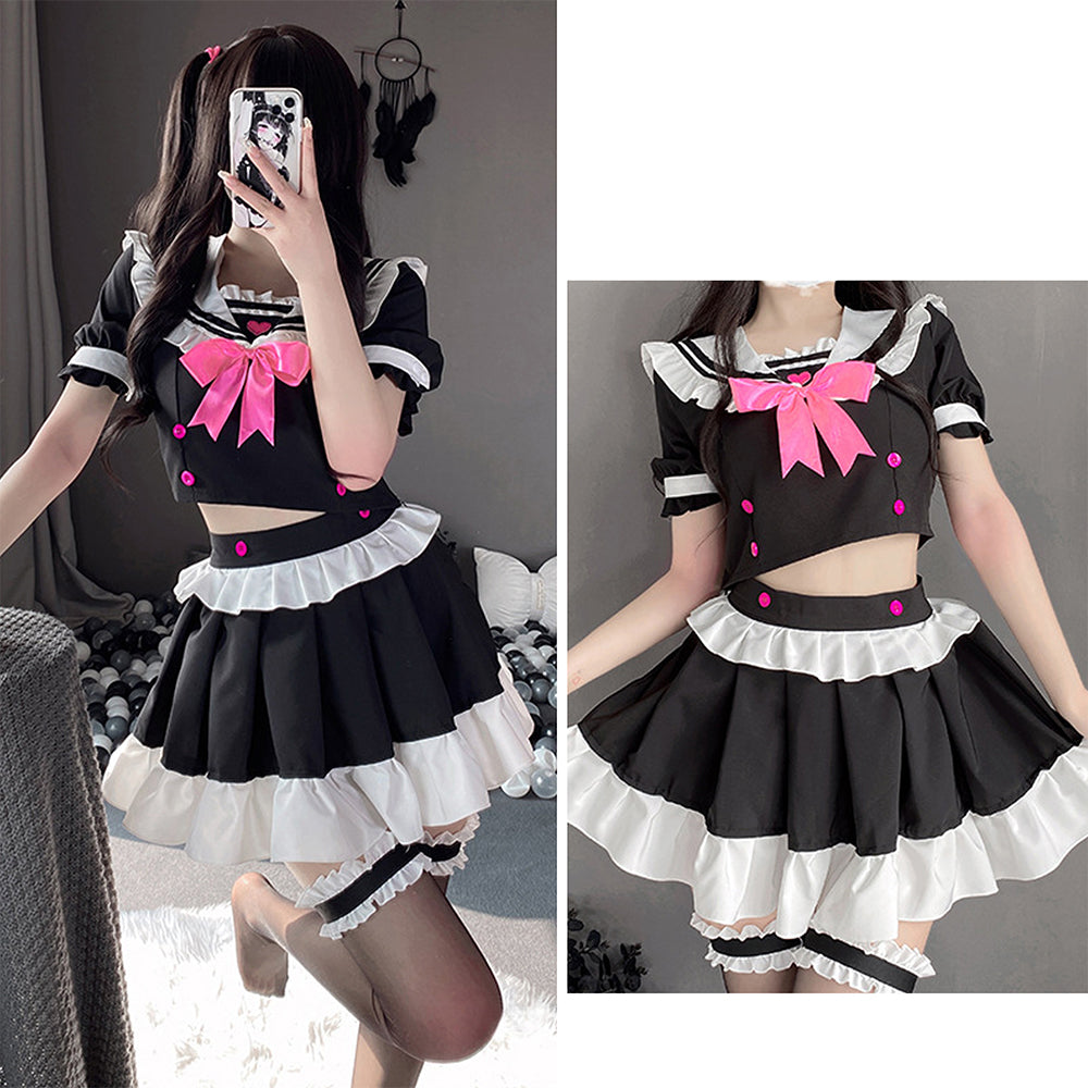 Lolita Maid Cosplay Costume Set by Amorino