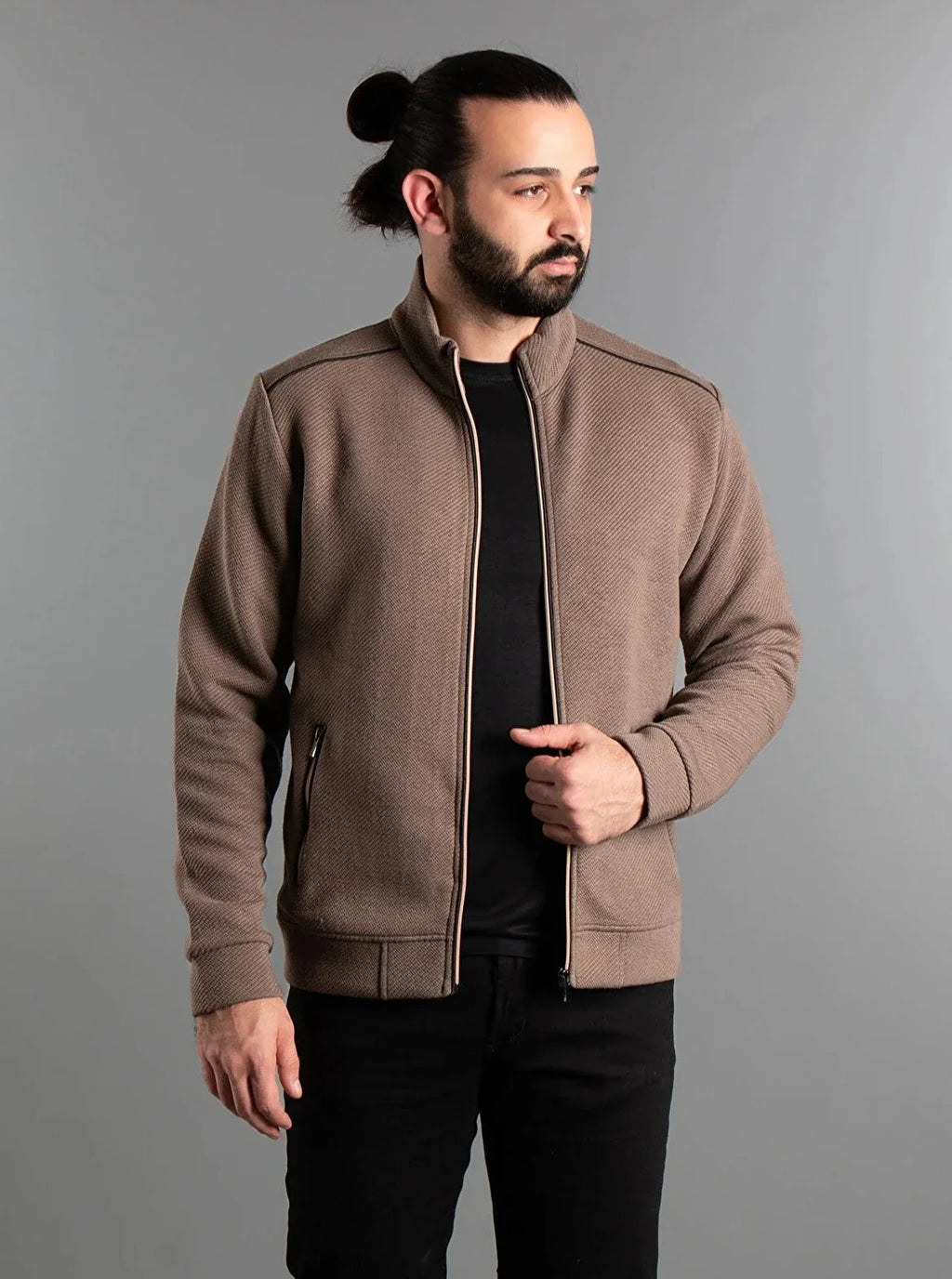 Men's Mink Round Jacket by BlakWardrob