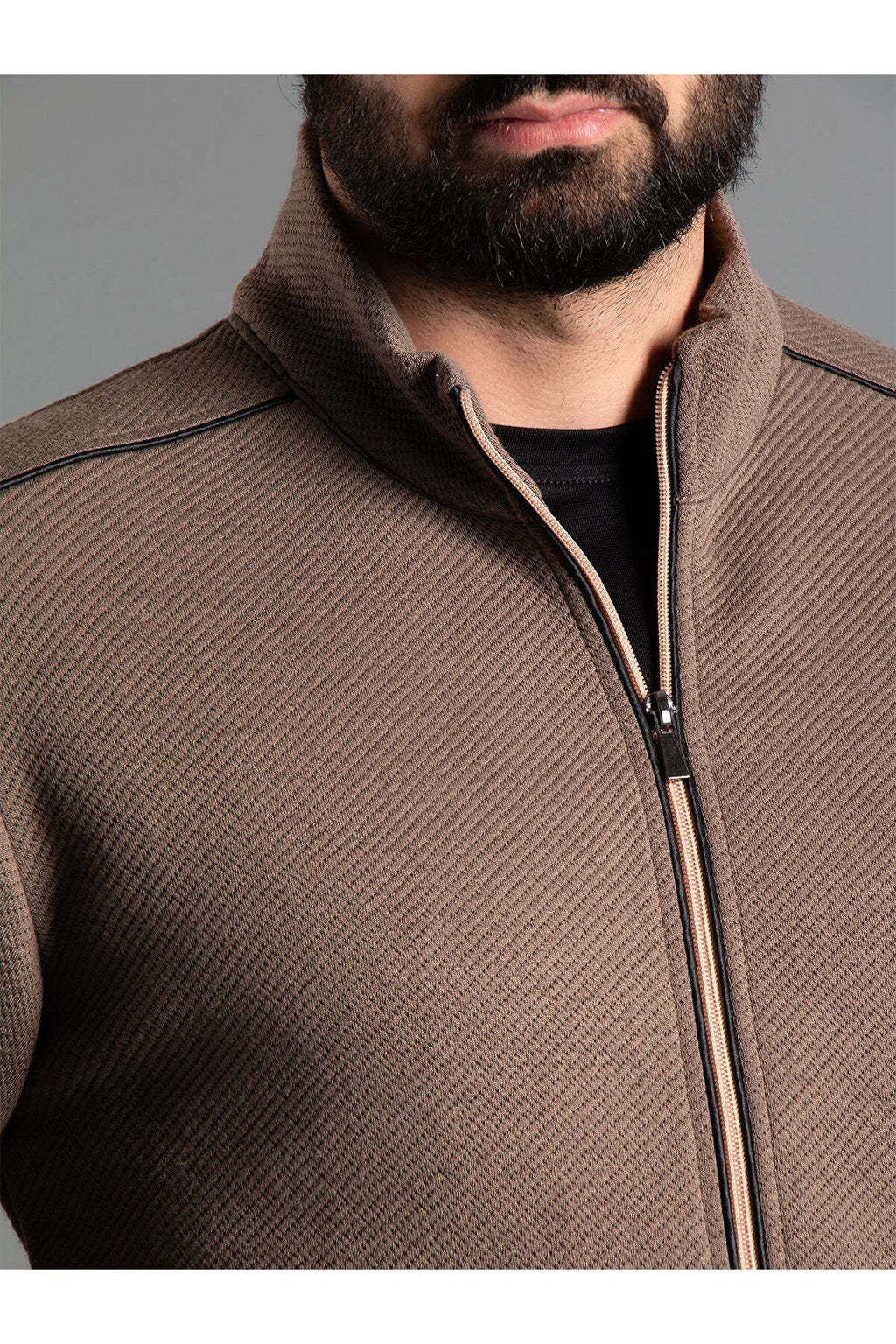 Men's Mink Round Jacket by BlakWardrob