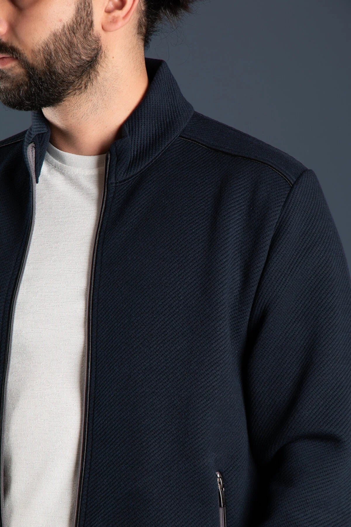Men's Mink Round Jacket by BlakWardrob