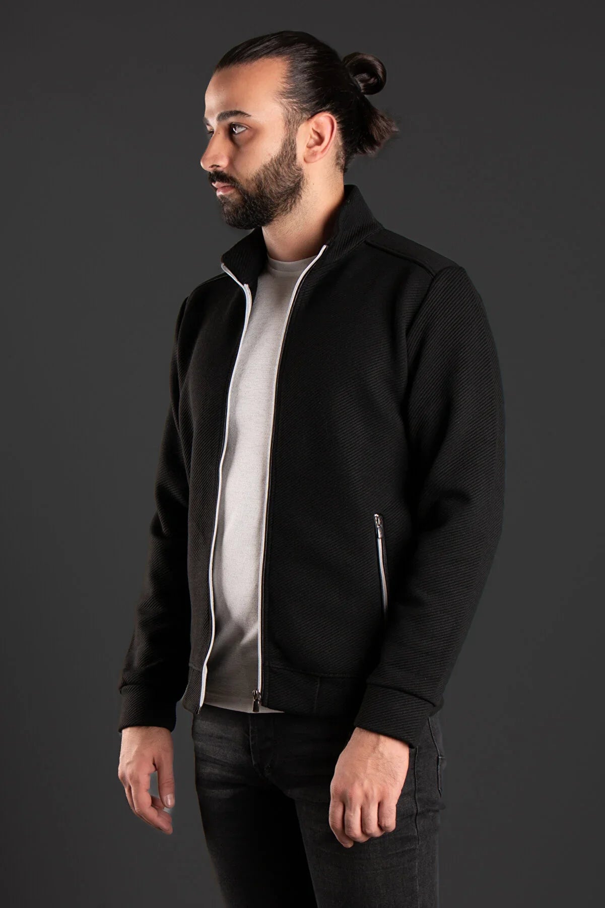 Men's Mink Round Jacket by BlakWardrob