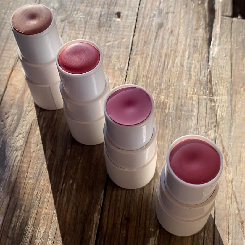 Lip & Cheek Bloom. 2 in 1 Natural Lipstick for Vibrant Color. by BeNat