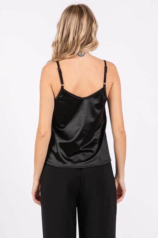 Satin Tank Top - Shop Style & More | Fresh Looks, Everyday Deals & Free Shipping