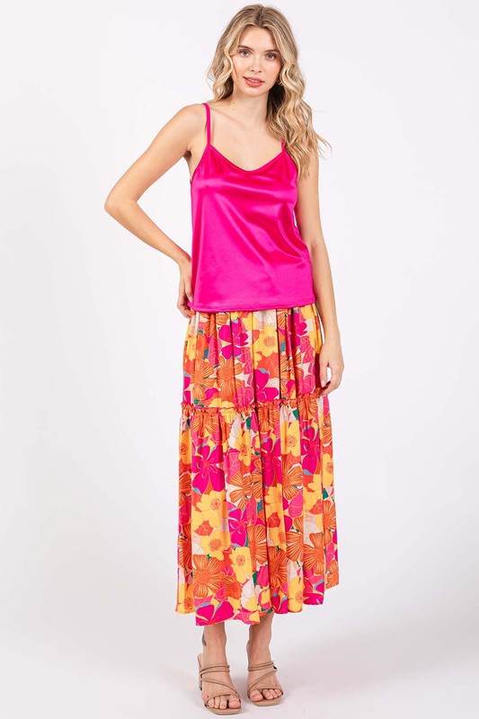Satin Tank Top - Shop Style & More | Fresh Looks, Everyday Deals & Free Shipping