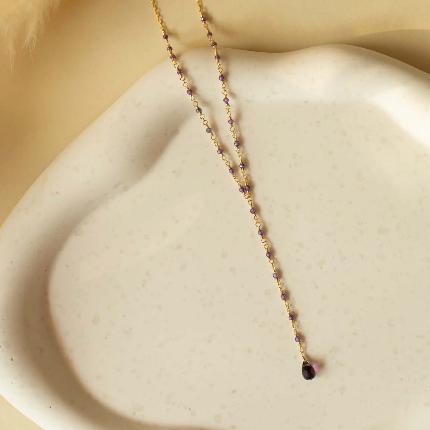 Green Onyx Kensington Necklace by OyeraCharisma