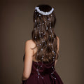 BHP600-S ivory pearl hair comb