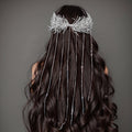 BHP639-S silver rhinestone headband
