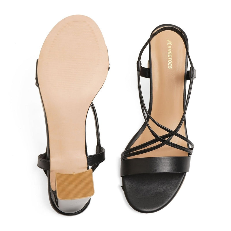 Nivelle - Black Sandals