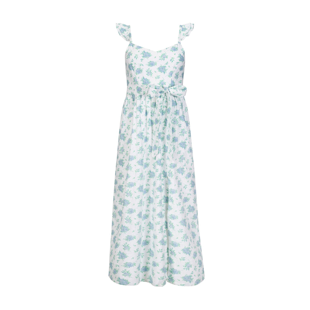 Linen Flutter Party Dress