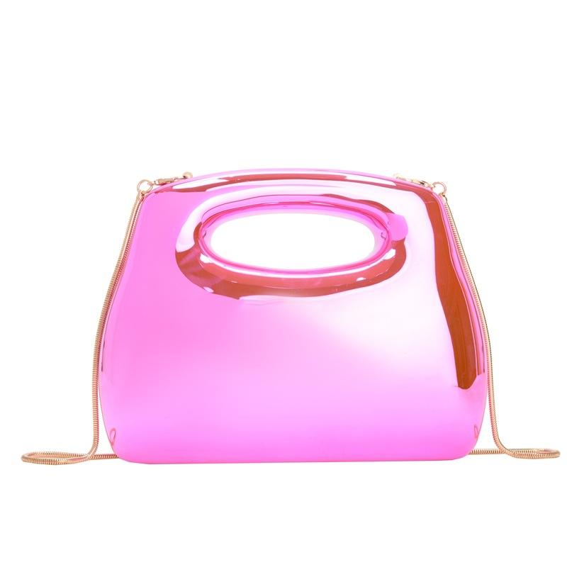 Acrylic square box clutch bag by OyeraCharisma