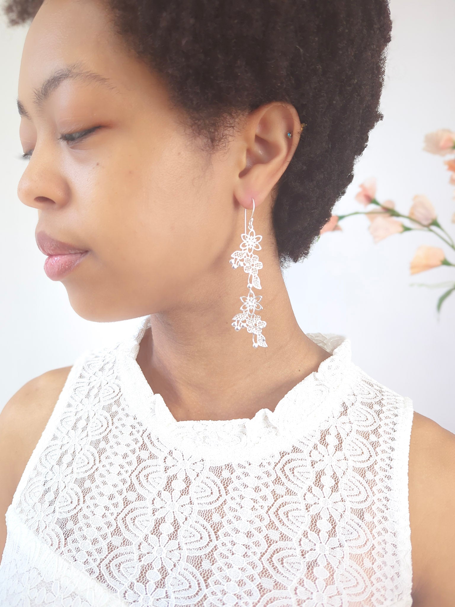 Garden Whispers Earrings by Ash & Rose