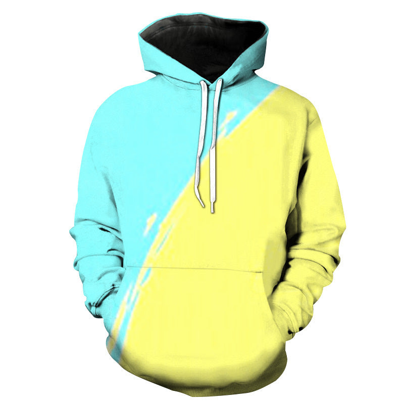 3D Digital Graffiti Printed Sweater by 510_Athletics LLC