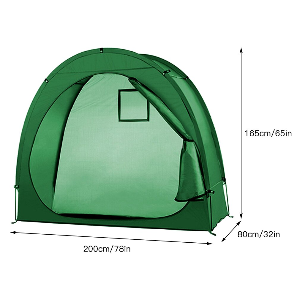 "510_Athletics" MTB/Road/Hybrid/BMX bicycle weather resistant folding portable garage by 510_Athletics LLC