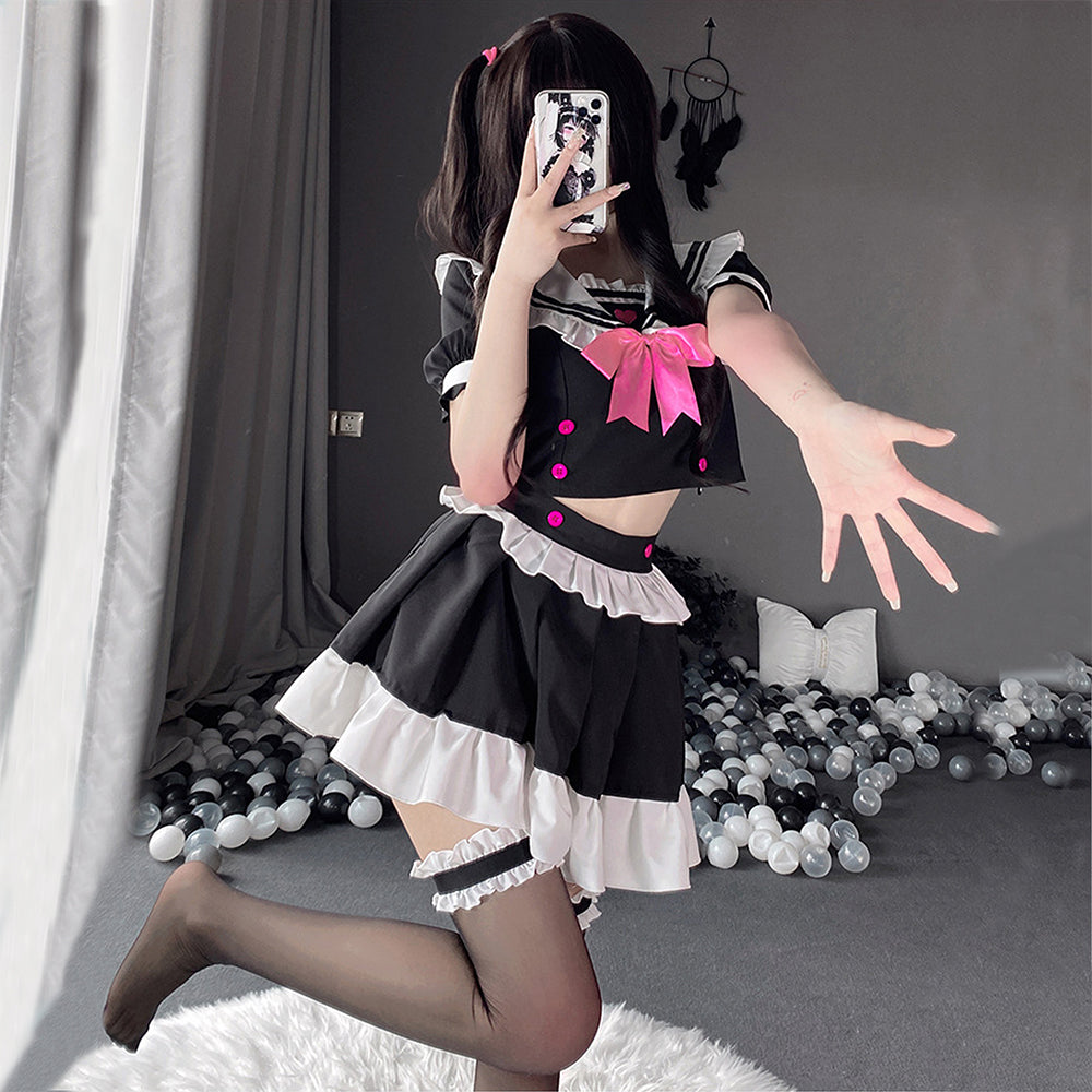 Lolita Maid Cosplay Costume Set by Amorino