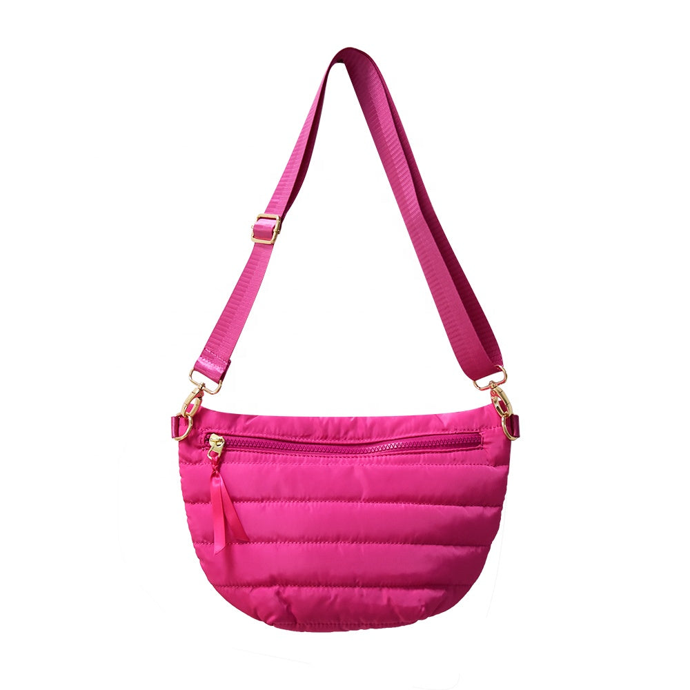 The Blake | Crescent Puffer Sling Bag | 14 Colors by Babs+Birdie