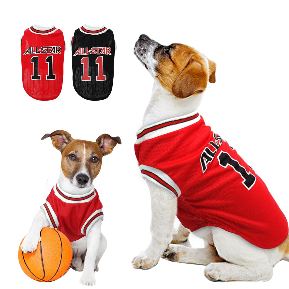 All-Star Number 11 Pet Jersey by Furr Baby Gifts
