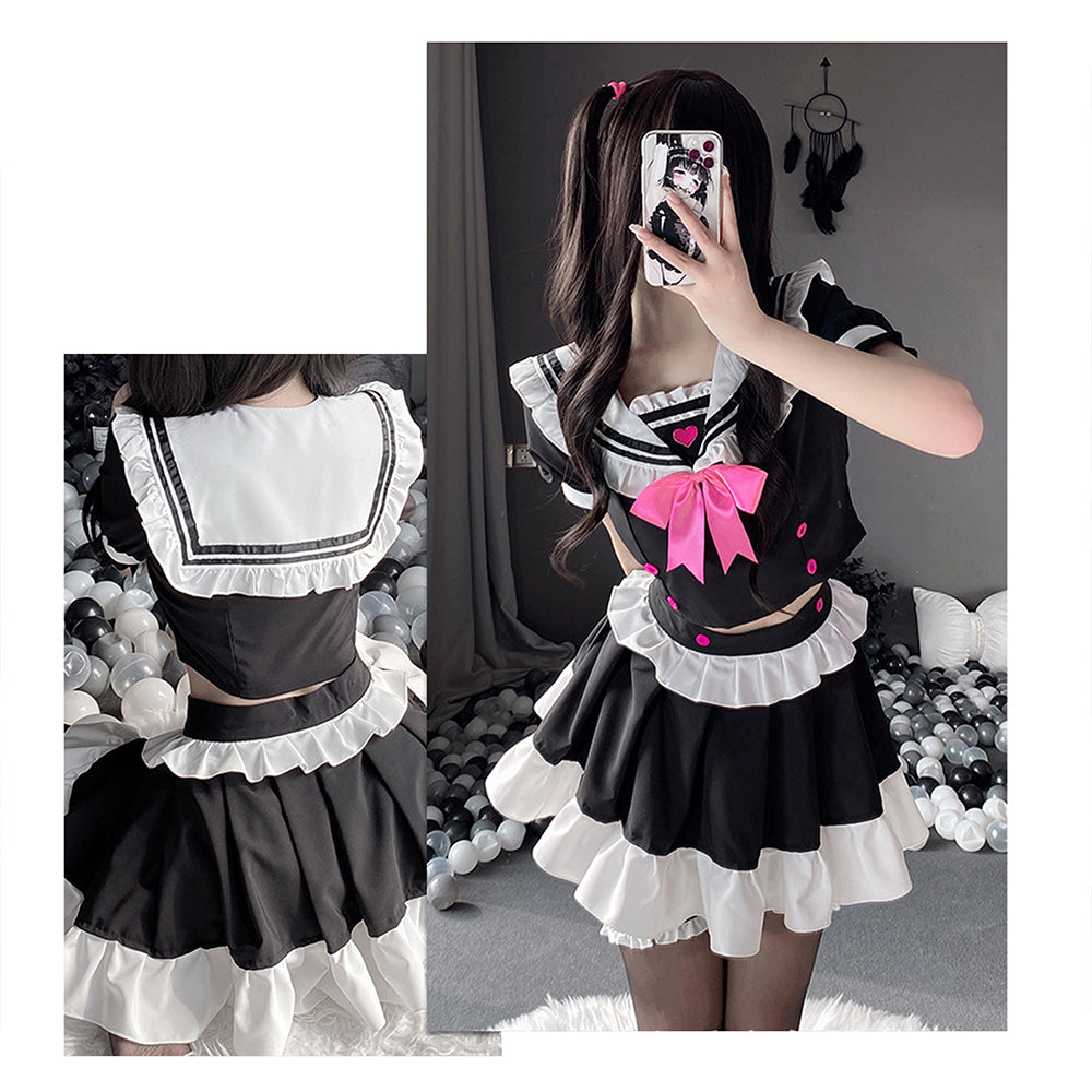 Lolita Maid Cosplay Costume Set by Amorino