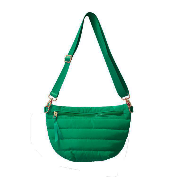 The Blake | Crescent Puffer Sling Bag | 14 Colors by Babs+Birdie