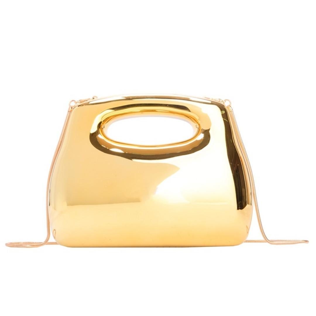 Acrylic square box clutch bag by OyeraCharisma